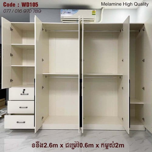 ទូស្តុកថ្មី តម្លៃពិសេស ហ្រ្វីដឹកតម្លើងភ្នំពេញ