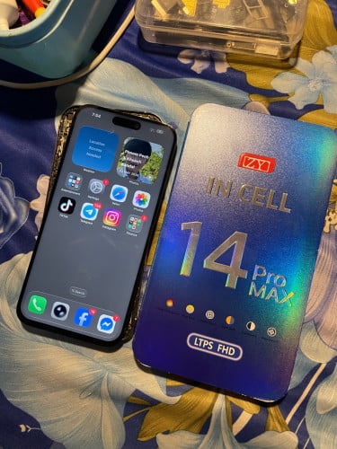 អេក្រង់ថ្មី 120Hz 14 Pro max ZY