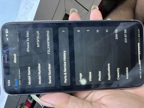 លក់125$ Xs max ឡើង16 pro max មេម៉ូរី256g