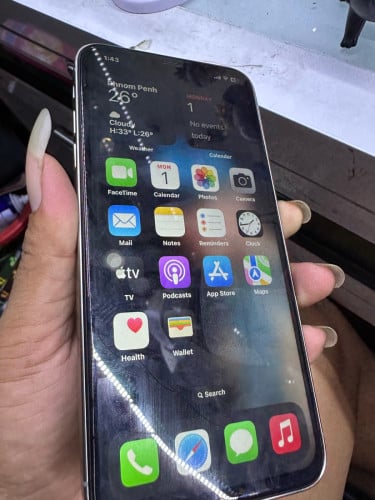 លក់125$ Xs max ឡើង16 pro max មេម៉ូរី256g