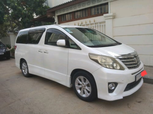 ឡានសាង Alphard year 012color White V4ប៉ុង1 ទ្វារអូតូ2 កៅអីម៉ាស្សា vip plate កម្ពុជា ឈេា្មះម្ចាស់ដេីម