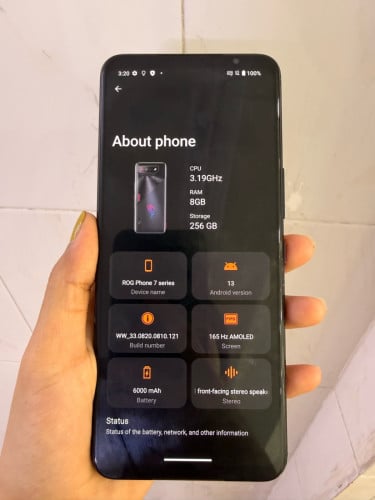 លក់ Asus rog7 (8g+256g)