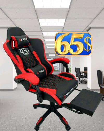 កៅអីgamingហ្វ្រីសេវាដឹកថែនជើងទ្រ