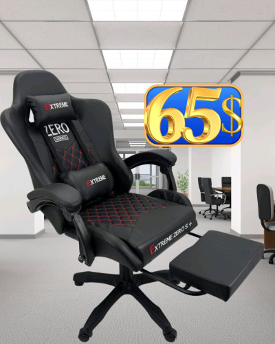 កៅអីgamingហ្វ្រីសេវាដឹកថែនជើងទ្រ