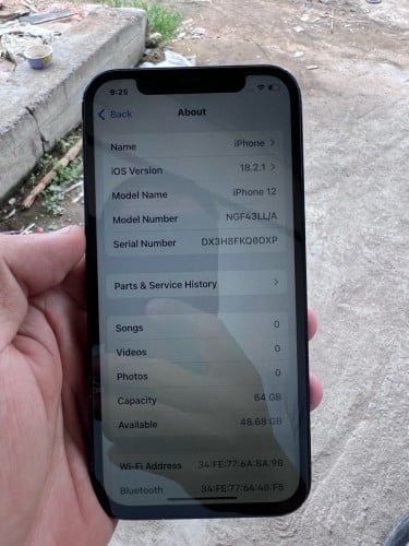 លក់ iphone 12 64G ស្ទើរតួ