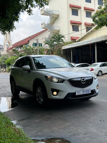 មហាសែនថ្មីសានុំសុីន MAZDA CX5 2014 ថ្នាំសុីនមួយជុំ