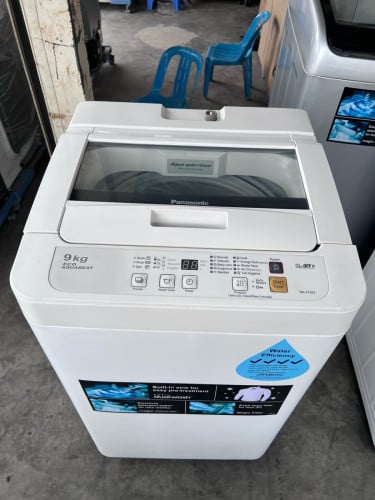 ម៉ាសុីនបោកPanasonic 9kg ជជុះសាំងហ្គាពួរស្អាតៗ