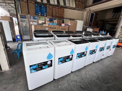 ម៉ាសុីនបោកPanasonic 9kg ជជុះសាំងហ្គាពួរស្អាតៗ
