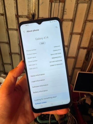 លក់Samsung A14 សាណុំស្អាត