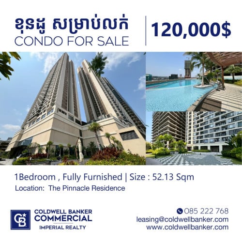 ✅Condo for sale Project The pinnacle Residence H-15779