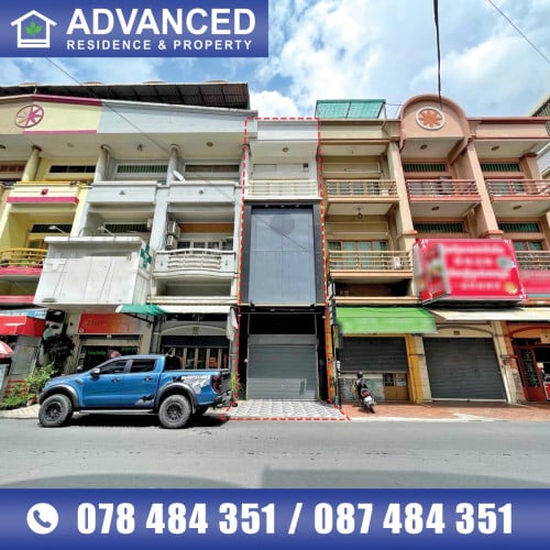 🏘 ផ្ទះអាជីវកម្ម សម្រាប់លក់ នៅផ្សារសុវណ្ណា (កូដ៖ A03-002727)