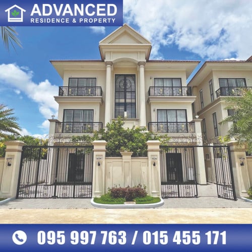 🏘 វីឡាភ្លោះ (Twin) ក្នុងបុរី ព្រីមលែន ត្រូវការលក់បន្ទាន់ខ្លាំង (កូដ: A01-000751)