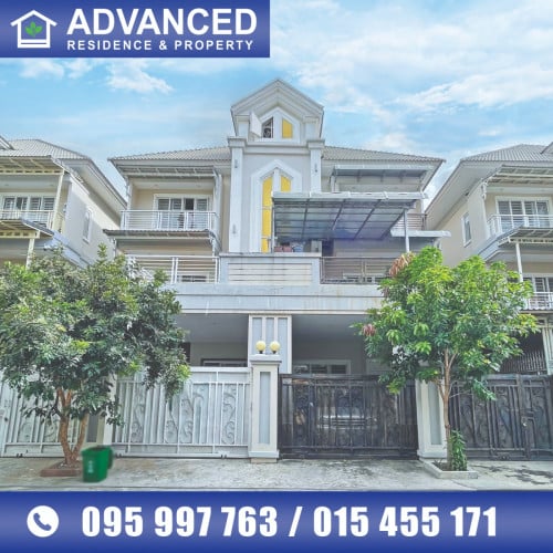 🏘 វីឡាភ្លោះ (TwinB) ក្នុងបុរី ហាយធិចលុចសារី  ត្រូវការលក់បន្ទាន់ខ្លាំង