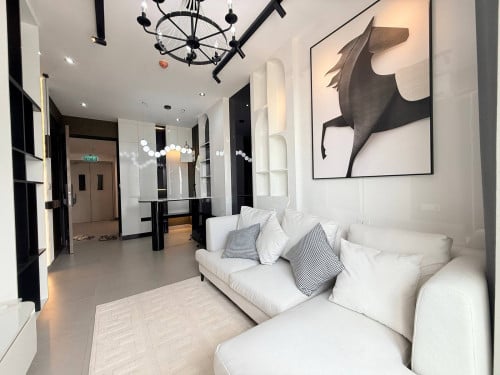 📍Black Lover 1-Bedroom Urban Village phase 2 for rent [ ខុនដូ1បន្ទប់គេងសំរាប់ជួលនៅផ្លូវ60ម ]