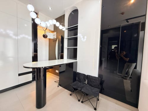 📍Black Lover 1-Bedroom Urban Village phase 2 for rent [ ខុនដូ1បន្ទប់គេងសំរាប់ជួលនៅផ្លូវ60ម ]