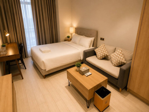 📍The View BKK1 | Studio room for rent [ ខុនដូ1បន្ទប់គេងសំរាប់ជួលនៅបឹងកេងកង1 ]