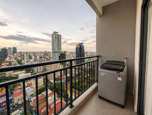 📍The View BKK1 | Studio room for rent [ ខុនដូ1បន្ទប់គេងសំរាប់ជួលនៅបឹងកេងកង1 ]