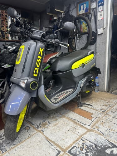 ន្ត្ត្YAMAHA Qbix 018 ធានាម៉ាសុីនតាន់ម៉ឺងជូន ជិះស្រួរណាស់