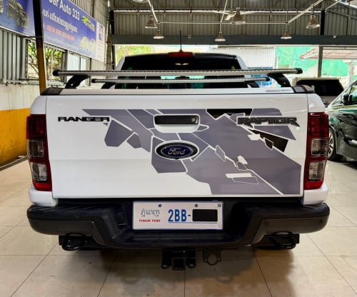 2019 Ford ranger Raptor ម៉ាស៊ូត 2.0 Bi turbo ម្ចាស់ដើមទិញថ្មីខ្លាញ់គោថ្នាំសុីនមួយជុំ