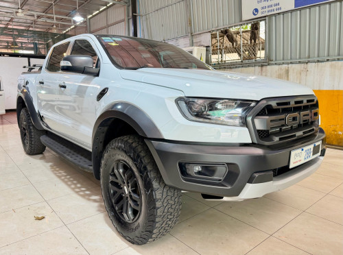 2019 Ford ranger Raptor ម៉ាស៊ូត 2.0 Bi turbo ម្ចាស់ដើមទិញថ្មីខ្លាញ់គោថ្នាំសុីនមួយជុំ