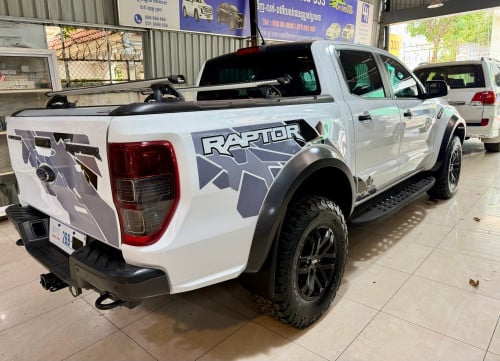 2019 Ford ranger Raptor ម៉ាស៊ូត 2.0 Bi turbo ម្ចាស់ដើមទិញថ្មីខ្លាញ់គោថ្នាំសុីនមួយជុំ