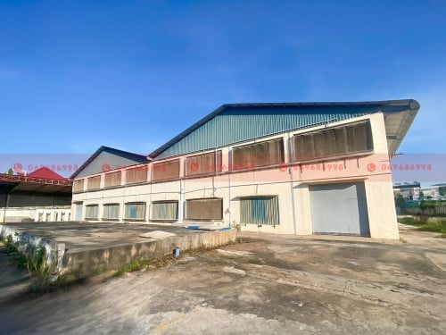 3600 Sqm Warehouse Or Factory For Lease On A Major Road In Ta Khmau
