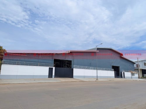3645 Sqm Warehouse For Lease On A Major Road In Kouk Roka, Prek Pnov