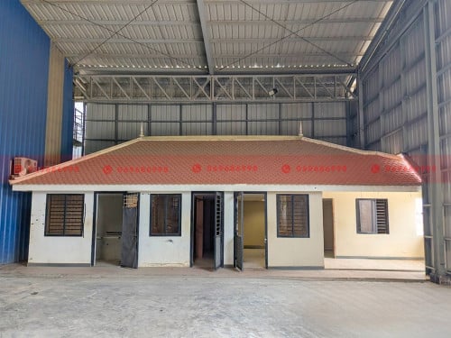 3645 Sqm Warehouse For Lease On A Major Road In Kouk Roka, Prek Pnov