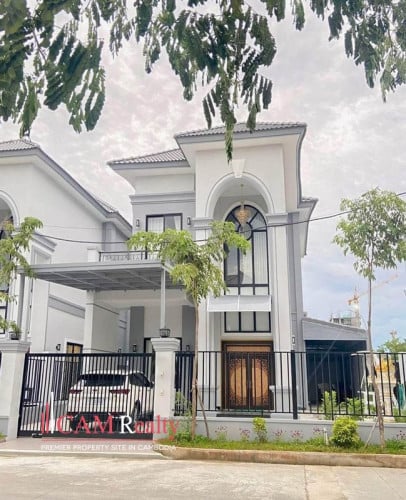 4 Bedrooms Prince Villa For Rent In Borey HN-The Garden Villa