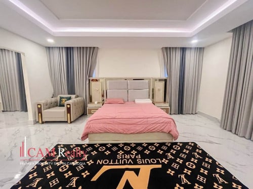 5 BR Corner Prince Villa For Rent In Peng Huoth The Star Platinum Eco Varanda
