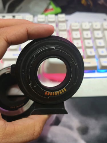 Adapter: Viltrox / Mekei - EF-M, M50mk2 original battery(Canon)