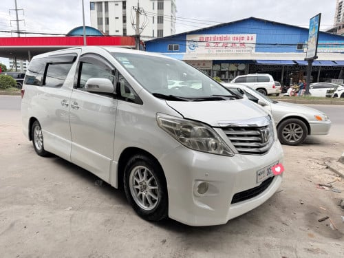 Alphard 010 V4ប៉ុង1ទ្វាអូតូសងខាងសសុីនអាចរំលស់សុត100%បាន25ខេត្តក្រុង