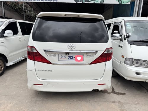 Alphard 010 V4ប៉ុង1ទ្វាអូតូសងខាងសសុីនអាចរំលស់សុត100%បាន25ខេត្តក្រុង