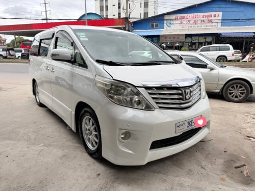 Alphard 010 V4ប៉ុង1ទ្វាអូតូសងខាងសសុីនអាចរំលស់សុត100%បាន25ខេត្តក្រុង