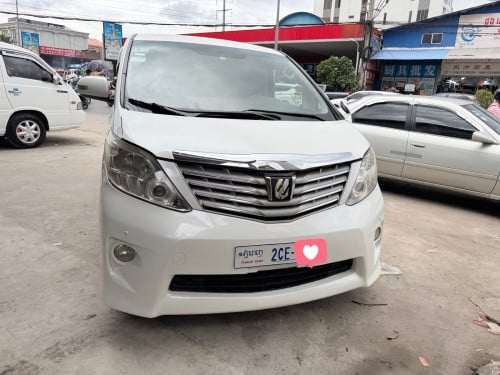 Alphard 010 V4ប៉ុង1ទ្វាអូតូសងខាងសសុីនអាចរំលស់សុត100%បាន25ខេត្តក្រុង