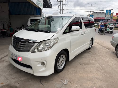 Alphard 010 V4ប៉ុង1ទ្វាអូតូសងខាងសសុីនអាចរំលស់សុត100%បាន25ខេត្តក្រុង