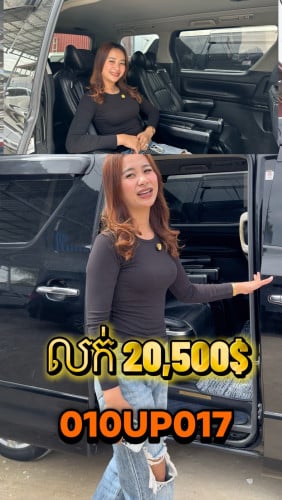 ALPHARD 010up017​ អូតូ​2 កៅអី​ម៉ាស្សា​