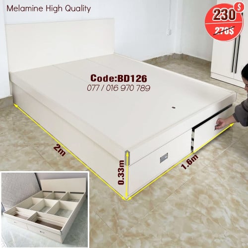 Bed 1.6mx2m High Quality