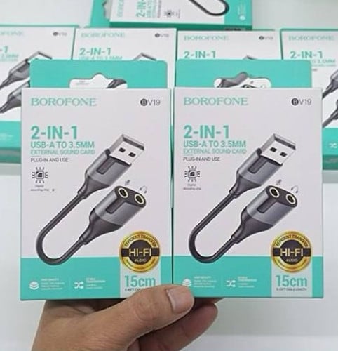 Boro 2 in 1 USB-A to 3.5MM