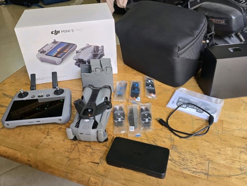 DJI MINI 5 PRO Fly More Combo Plus (DJI RC 2) + DJI ND Filter, Used Condition like new 99%