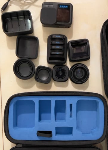 GoPro 13 hero + HB lens + GoPro Fluid Gimbal + more.