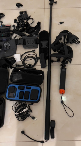 GoPro 13 hero + HB lens + GoPro Fluid Gimbal + more.