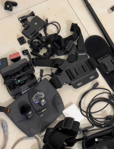 GoPro 13 hero + HB lens + GoPro Fluid Gimbal + more.