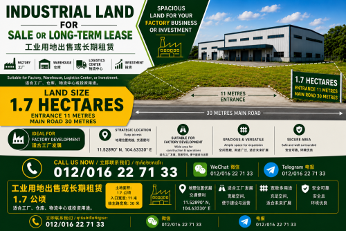Industry Land for Long-Term Lease