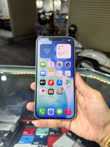 iPhone 14 Plus ZD/A HD128GB Phone Condition 97% 🔋81% , ម៉ាស៊ីនហ្ស៊ីន
