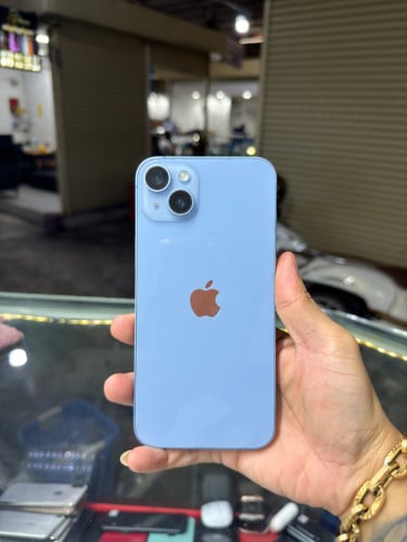 iPhone 14 Plus ZD/A HD128GB Phone Condition 97% 🔋81% , ម៉ាស៊ីនហ្ស៊ីន
