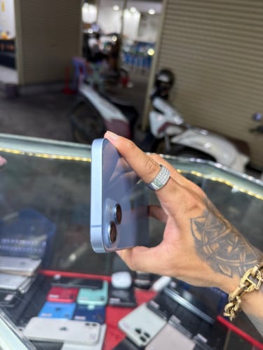 iPhone 14 Plus ZD/A HD128GB Phone Condition 97% 🔋81% , ម៉ាស៊ីនហ្ស៊ីន