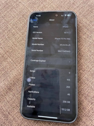 iPhone 15 Pro Max-555$