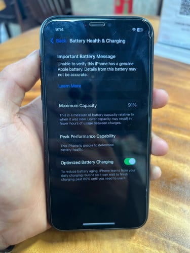 Iphone Xr black 128gb no scan