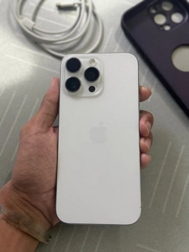 iPhone15 PMax ZA 256G 99.9% ថ្មី90 ស្អាតណាស់